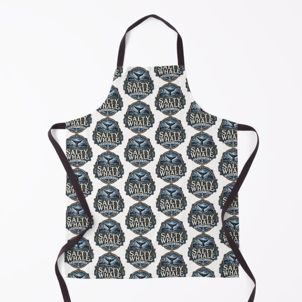 Item preview, Vintage Salty Whale Nautical Badge Graphic designed and sold by SonnyGilmore.