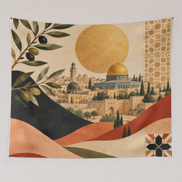 Item preview, Palestine — A Land of Memory, Heritage & Hope designed and sold by Hurriyyatee.