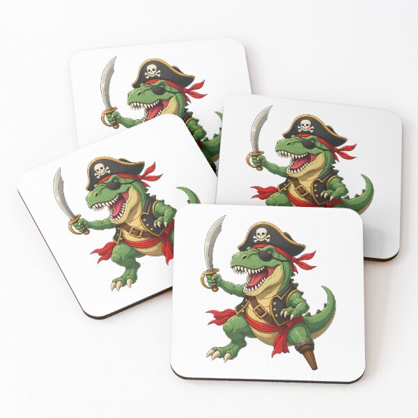 Item preview, pirate dinosaur t rex funny tyrannosaurus halloween costume designed and sold by SketchDrSketch.