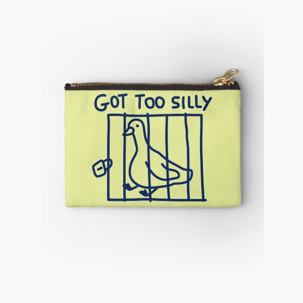 Item preview, Got Too Silly_ Caged Pigeon Doodle designed and sold by pmjv-csv.