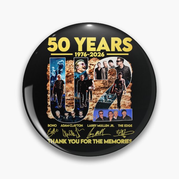 Item preview, U2 50 Years 1976 2026 Anniversary designed and sold by InOtterNew.