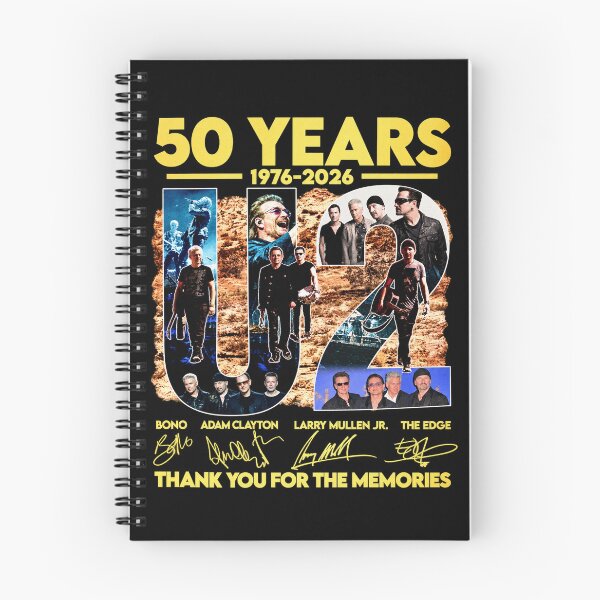 Item preview, U2 50 Years 1976 2026 Anniversary designed and sold by InOtterNew.