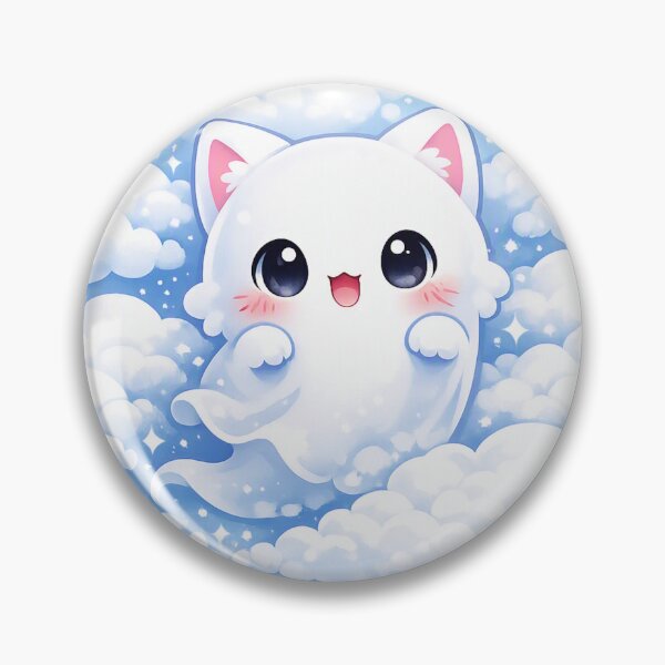 Item preview, Cloud Ghost Kitty designed and sold by Sommium .