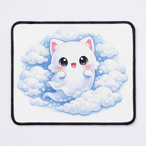 Item preview, Cloud Ghost Kitty designed and sold by Sommium .