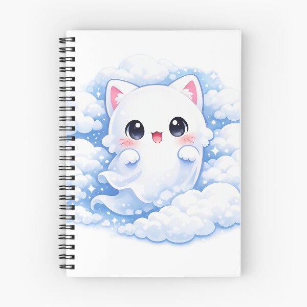 Item preview, Cloud Ghost Kitty designed and sold by Sommium .