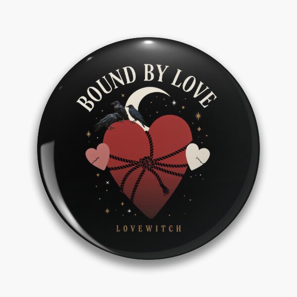 Item preview, Lovewitch Bound Heart Halloween Design Graphic Tee v9 designed and sold by DarylWelsh2024.