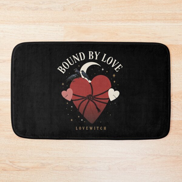 Item preview, Lovewitch Bound Heart Halloween Design Graphic Tee v9 designed and sold by DarylWelsh2024.