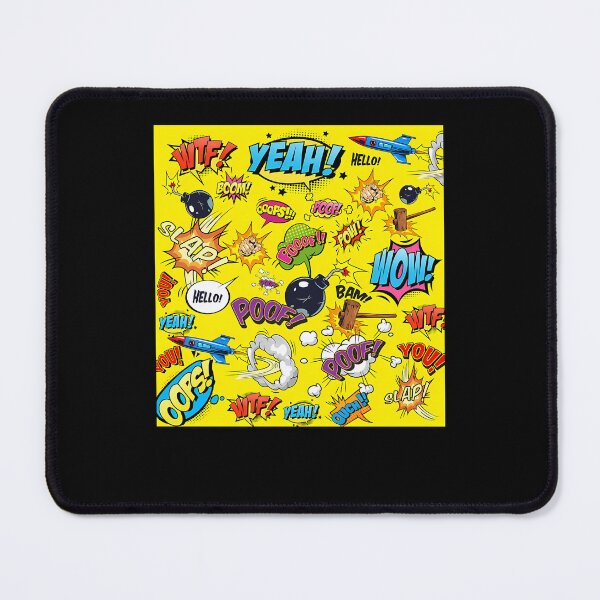 Item preview, Comic Speech Bubbles Pattern With Sound designed and sold by MarianRichm.