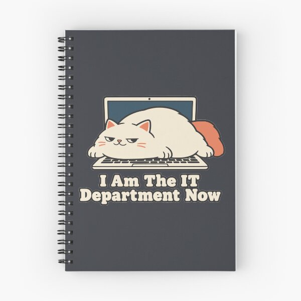 Item preview, I Am The IT Department Now Liquid Cat Meme designed and sold by KungPowUnicorn.