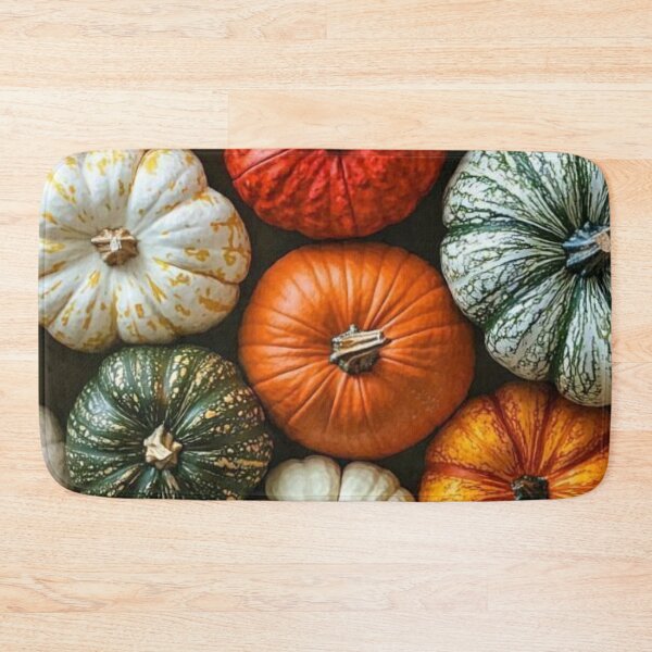 Item preview, Colorful Autumn Pumpkins Pattern Harvest Fall Decor designed and sold by LYAN-STORE.