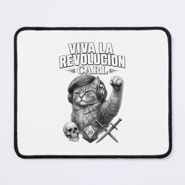 Item preview, Viva La Revolución Carl Cat designed and sold by DavidDeursen.