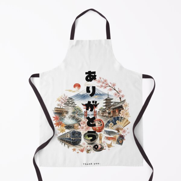 Item preview, Arigatou - Thank You | Japan Travel Memories Collage | Japanese Design designed and sold by JapanMemoir.