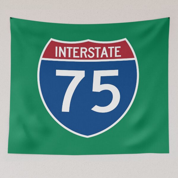 Item preview, I-75 Interstate Sign designed and sold by Karate Octopus.
