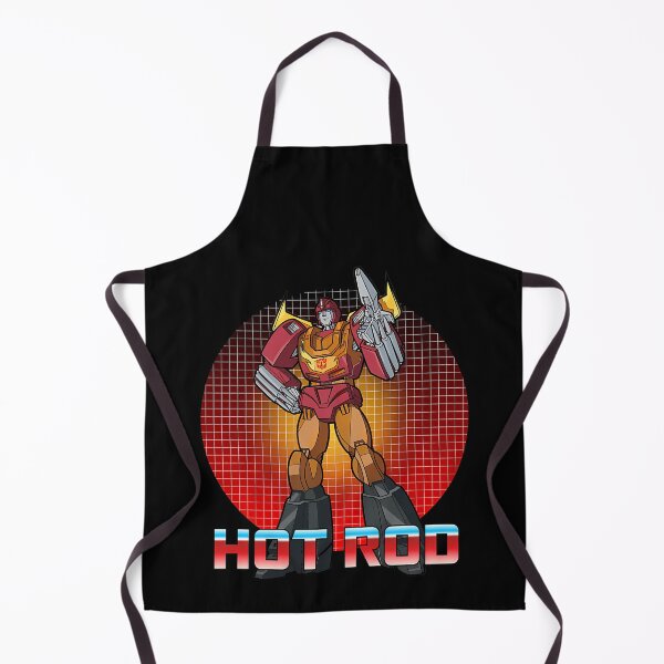 Item preview, Red And Yellow Space Robot Commander Hero In Sunset Grid designed and sold by Marinarco.