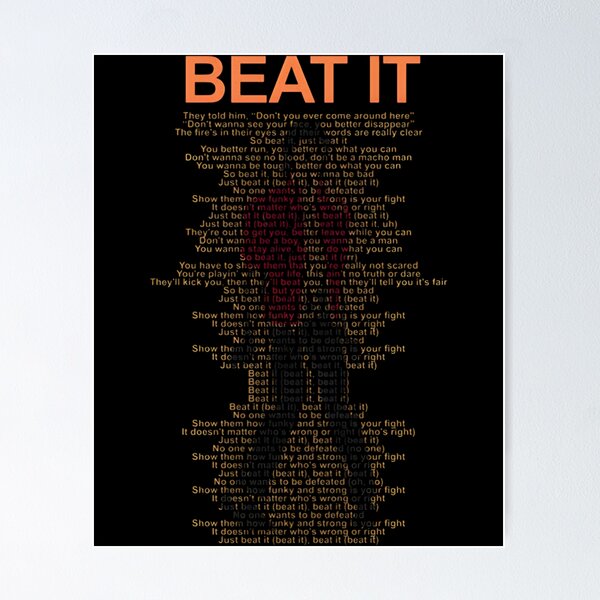 Item preview, King of Pop BeatIt designed and sold by lilLilaBat.