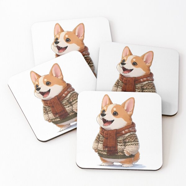 Item preview, Cozy Fall Corgi – Autumn Animal Gift designed and sold by Icareis-Studios.