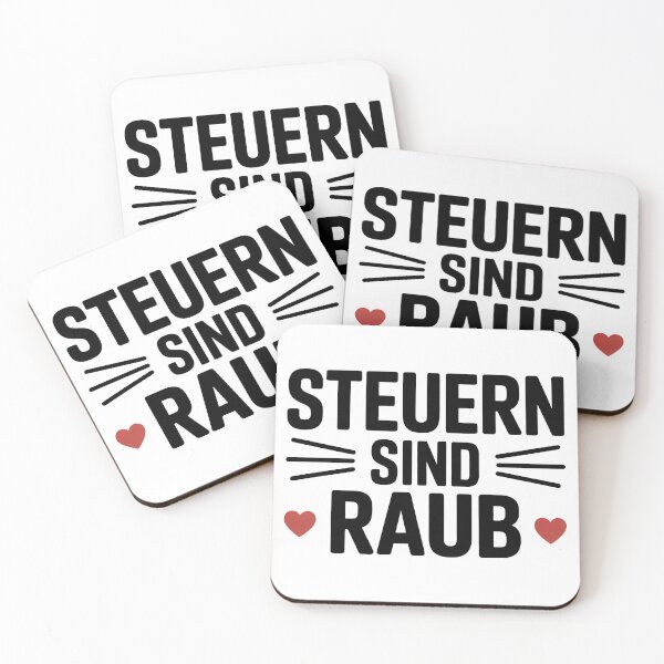 Item preview, Steuern sind Raub – Libertäres Statement Shirt designed and sold by LoFizzy.