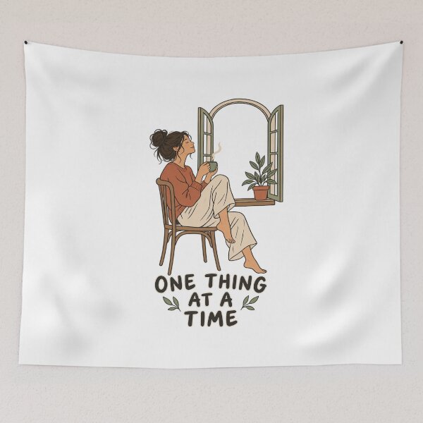 Item preview, One Thing at a Time Mindful Tea designed and sold by FujinStore24.