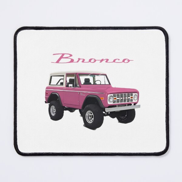 Item preview, Retro Pink Bronco Vintage Style Graphic Design for Classic Car Enthusiasts designed and sold by ssk69.