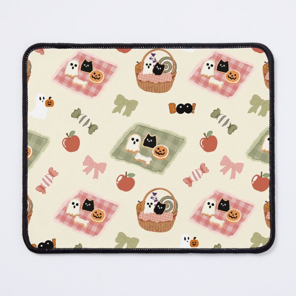 Item preview, Cute Halloween Picnic Seamless Pattern designed and sold by i-have-idea.