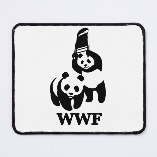 Item preview, Wwf Panda Logo Inspired Minimalist  Cute Wildlife Conservation Style  designed and sold by youns1992.