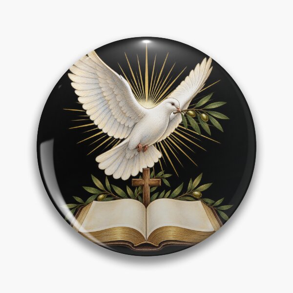 Item preview, Dove Bible Olive Peace designed and sold by haitrieuic96.
