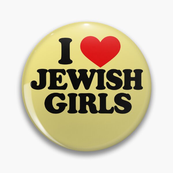Item preview, I Heart Jewish Girls Retro Graphic designed and sold by pmjv-csv.