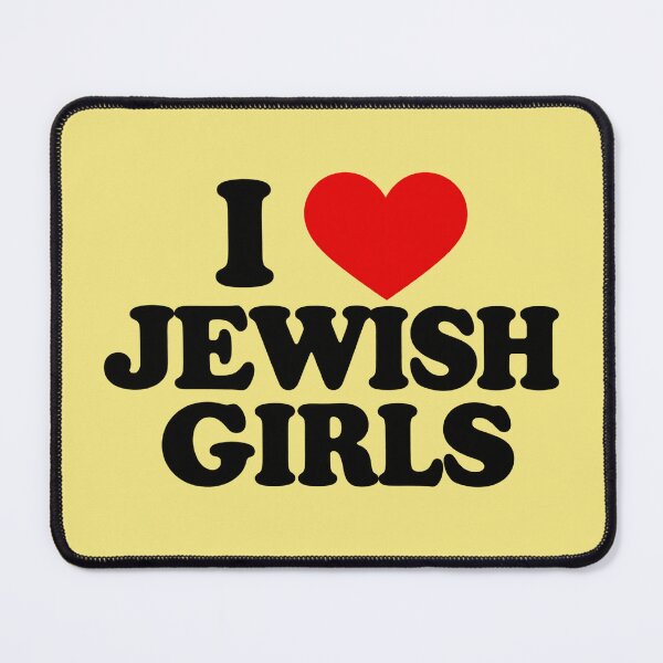 Item preview, I Heart Jewish Girls Retro Graphic designed and sold by pmjv-csv.