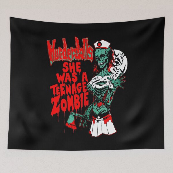 Item preview, Skull Red Typography Horror Punk Band  designed and sold by VivianWilliame.