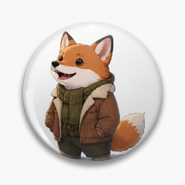 Item preview, Cozy Fall Fox – Autumn Animal Gift designed and sold by Icareis-Studios.