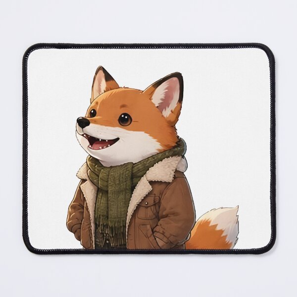 Item preview, Cozy Fall Fox – Autumn Animal Gift designed and sold by Icareis-Studios.
