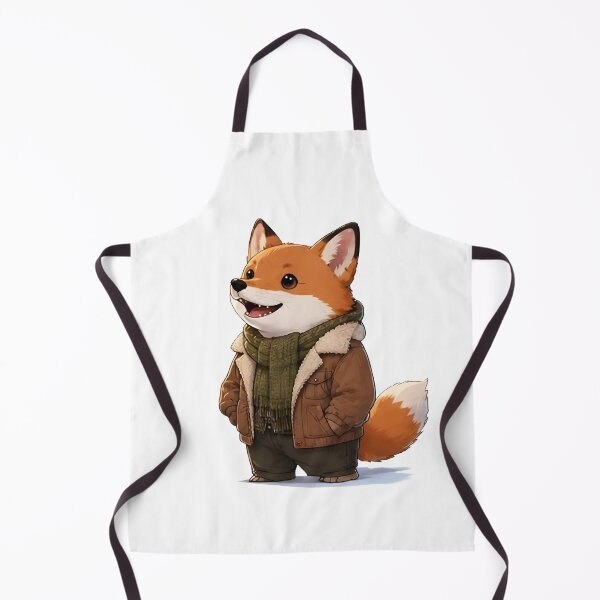 Item preview, Cozy Fall Fox – Autumn Animal Gift designed and sold by Icareis-Studios.