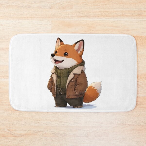 Item preview, Cozy Fall Fox – Autumn Animal Gift designed and sold by Icareis-Studios.