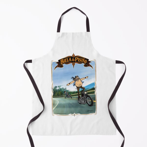 Item preview, Riding The Wave Biela Pistao Surf Biker Art designed and sold by Kavernakustom.