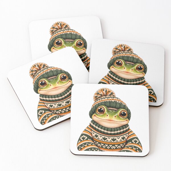Item preview, Frog in winter designed and sold by Zeewind.