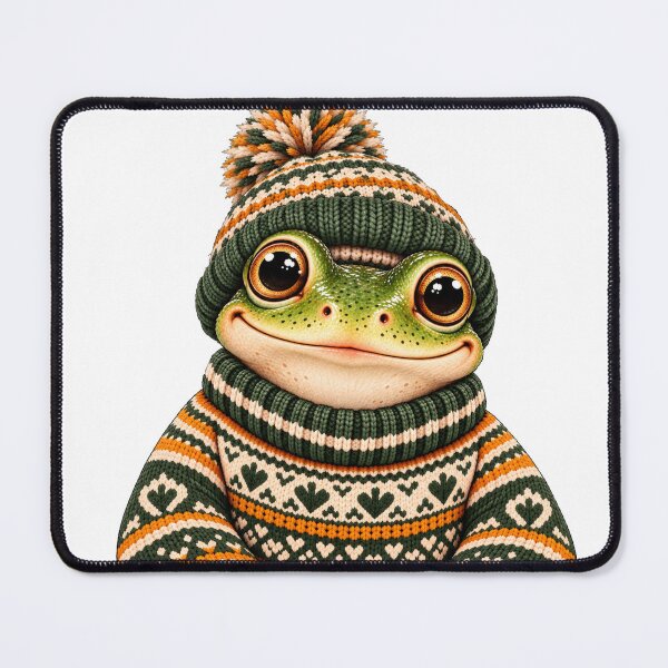 Item preview, Frog in winter designed and sold by Zeewind.