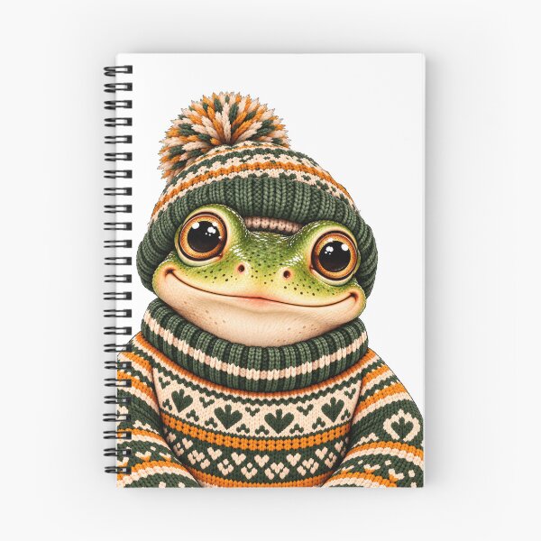 Item preview, Frog in winter designed and sold by Zeewind.