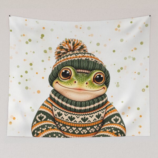 Item preview, Frog in winter designed and sold by Zeewind.