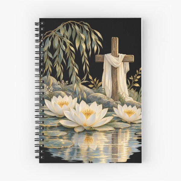 Item preview, Still Waters Lily Cross designed and sold by haitrieuic96.