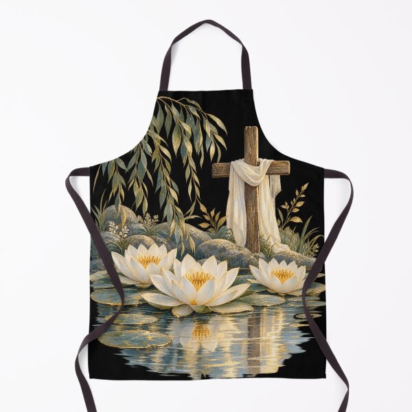 Item preview, Still Waters Lily Cross designed and sold by haitrieuic96.