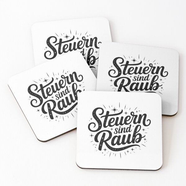 Item preview, Steuern sind Raub – Libertäres Statement Shirt designed and sold by LoFizzy.