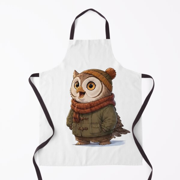 Item preview, Cozy Fall Owl – Autumn Animal Gift designed and sold by Icareis-Studios.