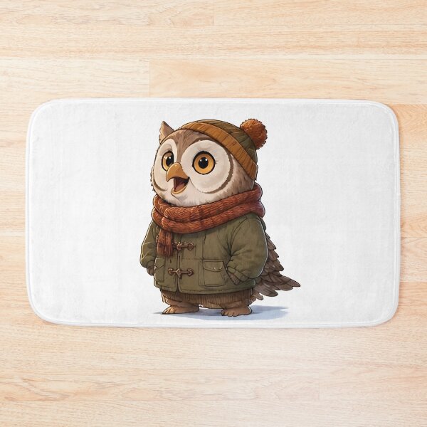 Item preview, Cozy Fall Owl – Autumn Animal Gift designed and sold by Icareis-Studios.