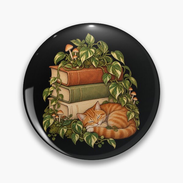Item preview, Books Plants Sleeping Orange Cat designed and sold by haitrieuic96.