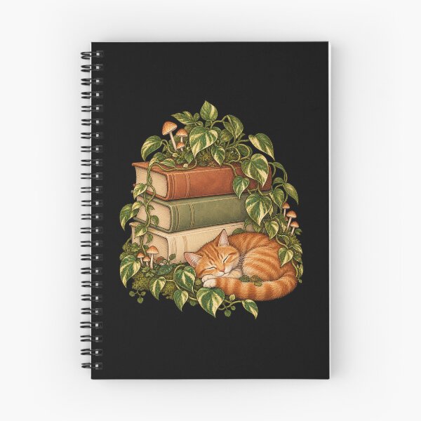 Item preview, Books Plants Sleeping Orange Cat designed and sold by haitrieuic96.