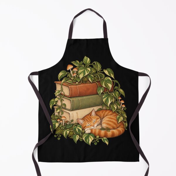 Item preview, Books Plants Sleeping Orange Cat designed and sold by haitrieuic96.