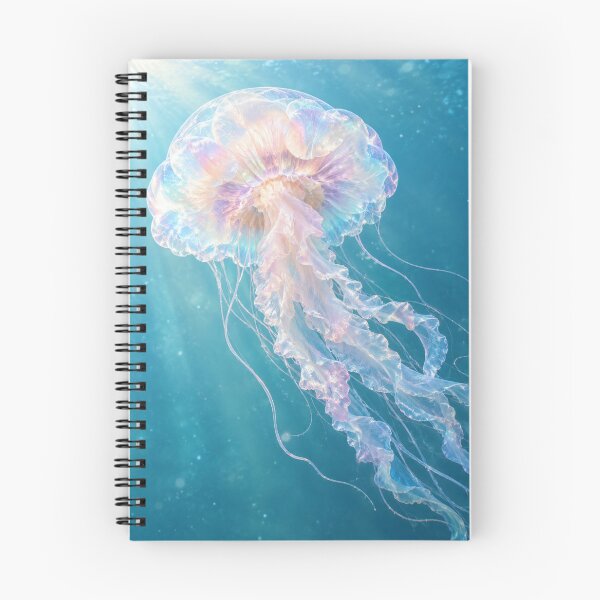 Item preview, Opal Bloom — Pearlescent Fantasy Jellyfish designed and sold by SEIMEI2025.