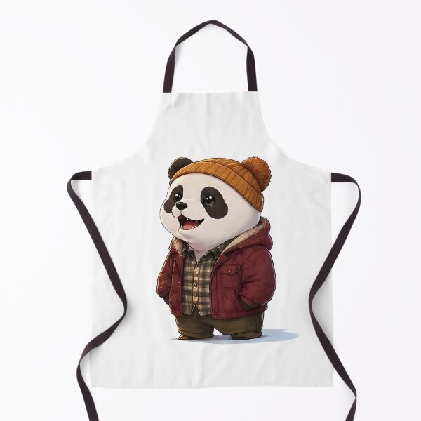 Item preview, Cozy Fall Panda – Autumn Animal Gift designed and sold by Icareis-Studios.