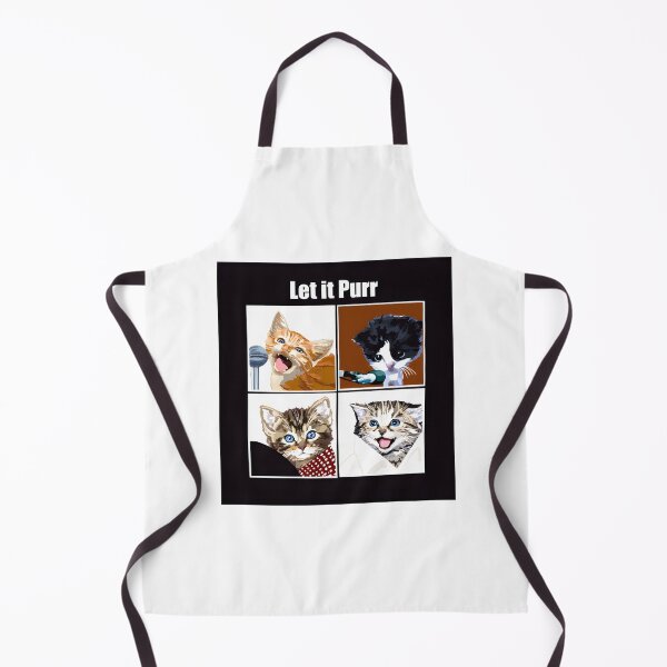 Item preview, Let It Purr Cute Cat Illustration with Playful Expression designed and sold by spartadog13.