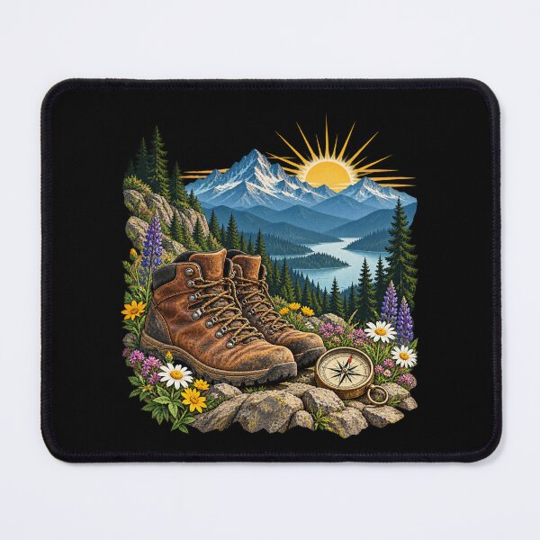Item preview, Mountain Trail Boots Sunrise designed and sold by haitrieuic96.